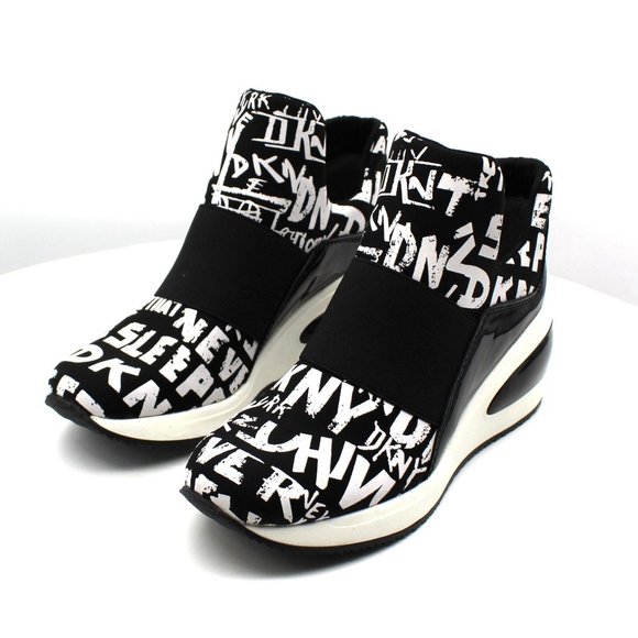 Dkny Women's Borg Wedge Sneakers - Picture 3 of 8